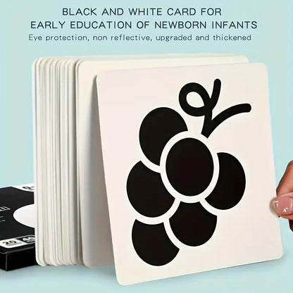 Visual Stimulation Cards for Babies - 3 to 6 Months Cognitive & Motor Skills