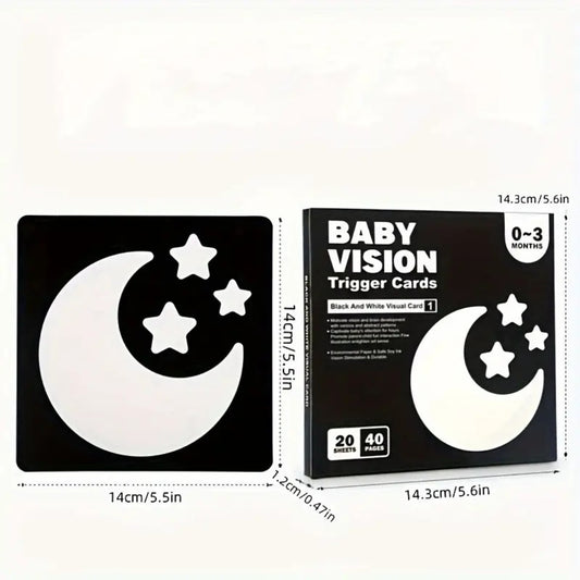 Visual Stimulation Cards for Babies - 3 to 6 Months