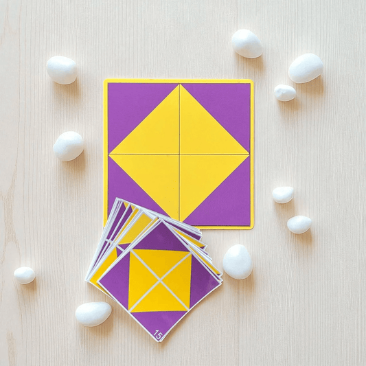 Geo Match Puzzle - Montessori Shape and Color Logic Game