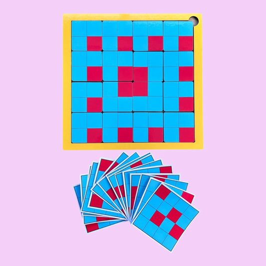 Grid Pattern Builder – A Color Logic Game for Kids