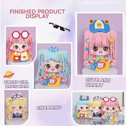 Hair Styling Paper Kit Make & Create Studio