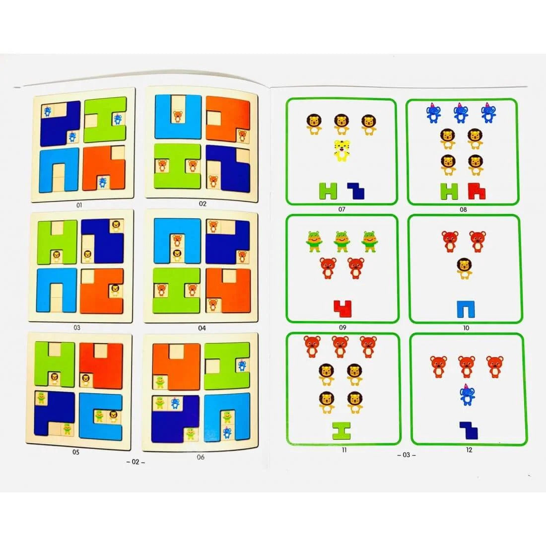 Wooden Hide & Seek Puzzle – Spot, Match & Outsmart the Board!