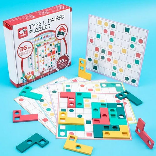 Crazy L Puzzle Challenge – Color Block Brain Game