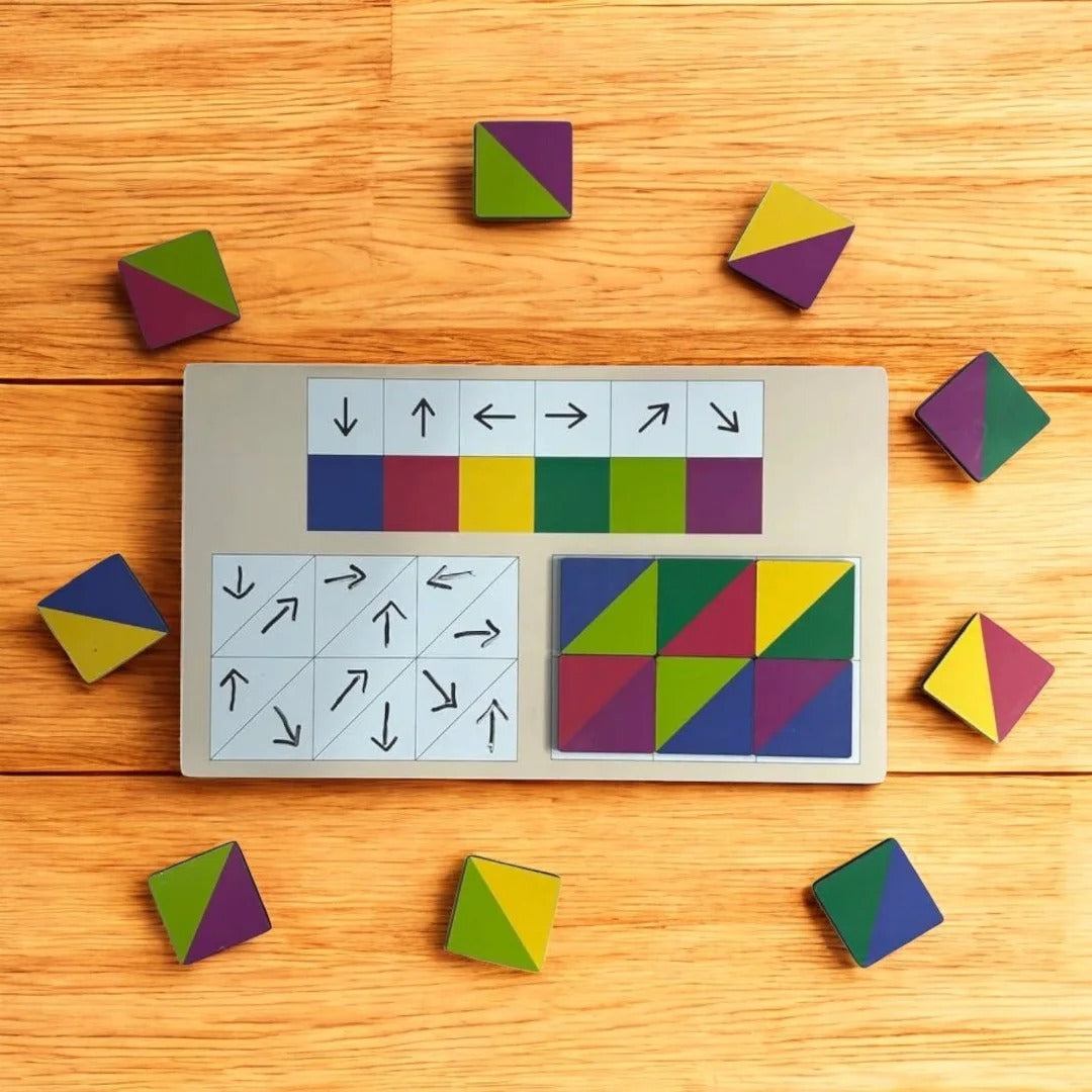 Direction Detective Puzzle: Color & Arrow Challenge