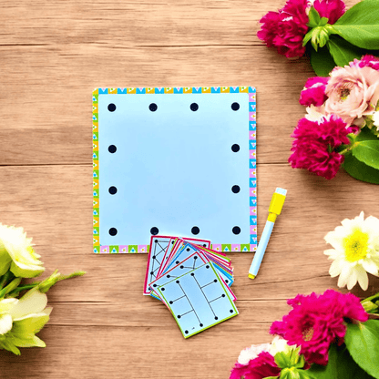 Pre-Writing Dot-to-Dot Drawing Board Cognitive & Motor Skills