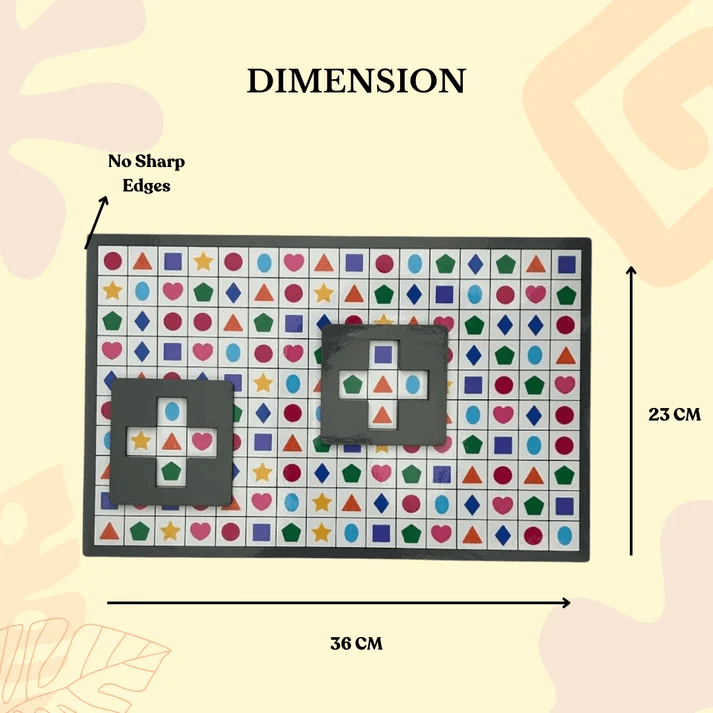 Shape Pattern Detective Puzzle Game