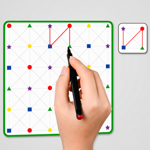 Shape and Dot Connect Puzzle Game