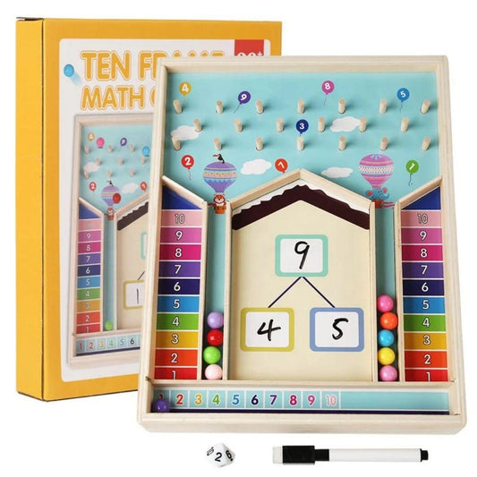 Ten Frame Math Fun – Count, Add & Play!