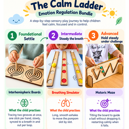 The Calm Ladder — Emotion Regulation Bundle (Includes 3 products)