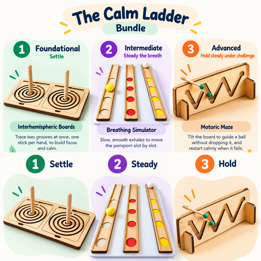 The Calm Ladder — Emotion Regulation Bundle (Includes 3 products)