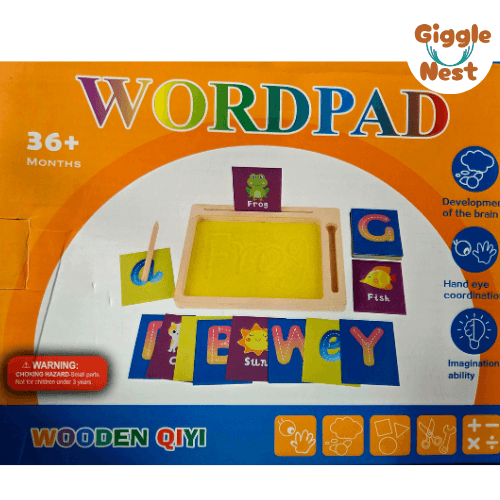 Magic Sand Wordpad – Tactile Writing Tray