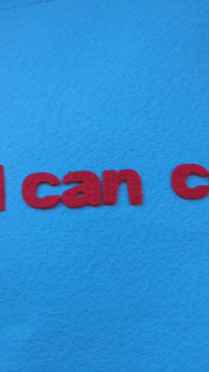 Developmental Play & Learning Mat - Felt Finger Gym for Math Fun (Hurry! Low In Stock)