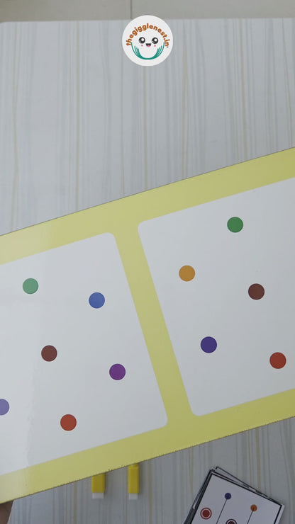Dot & Draw – A Color Pattern Activity Board