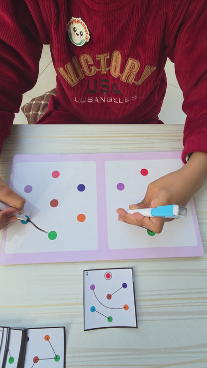 Dot & Draw – A Color Pattern Activity Board