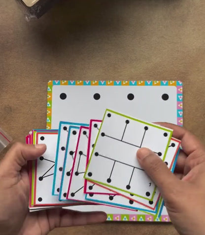 Pre-Writing Dot-to-Dot Drawing Board