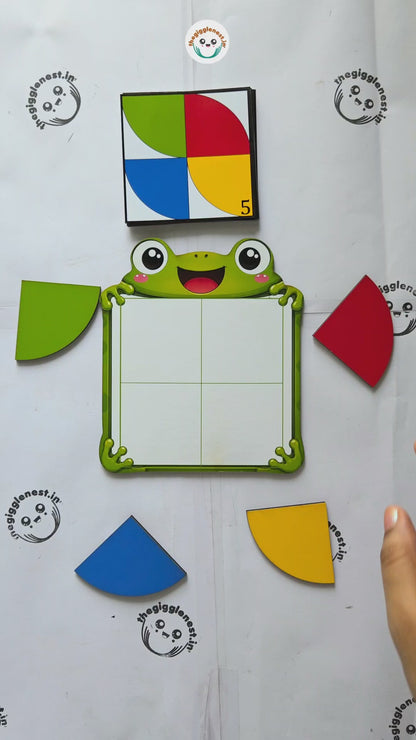 Frog Themed Pattern Puzzle