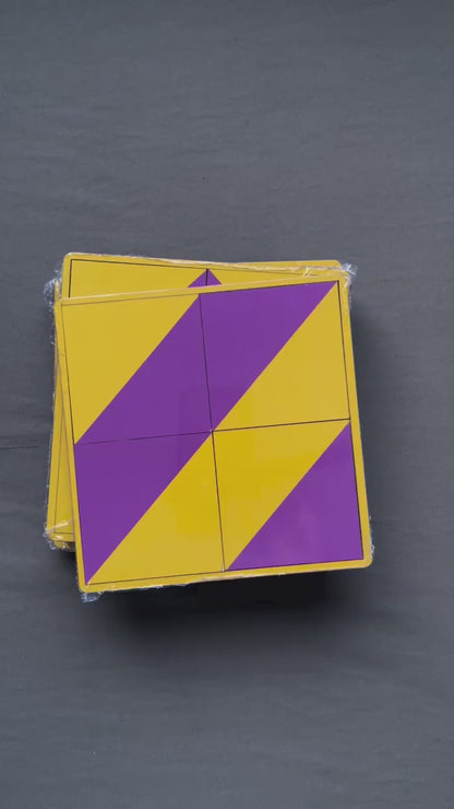 Geo Match Puzzle - Montessori Shape and Color Logic Game