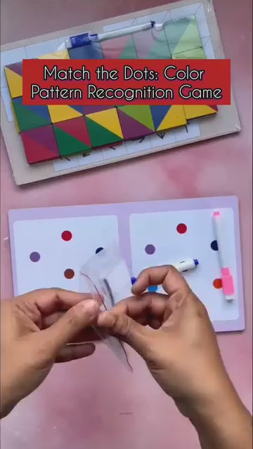 Dot & Draw – A Color Pattern Activity Board