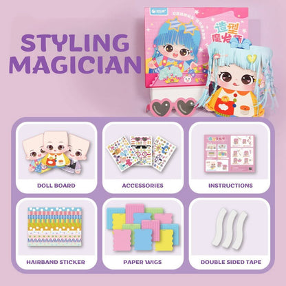 Hair Styling Paper Kit Make & Create Studio