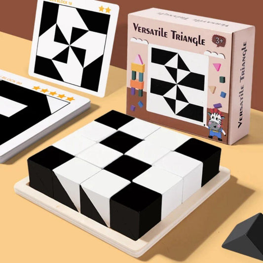 Versatile triangle puzzle